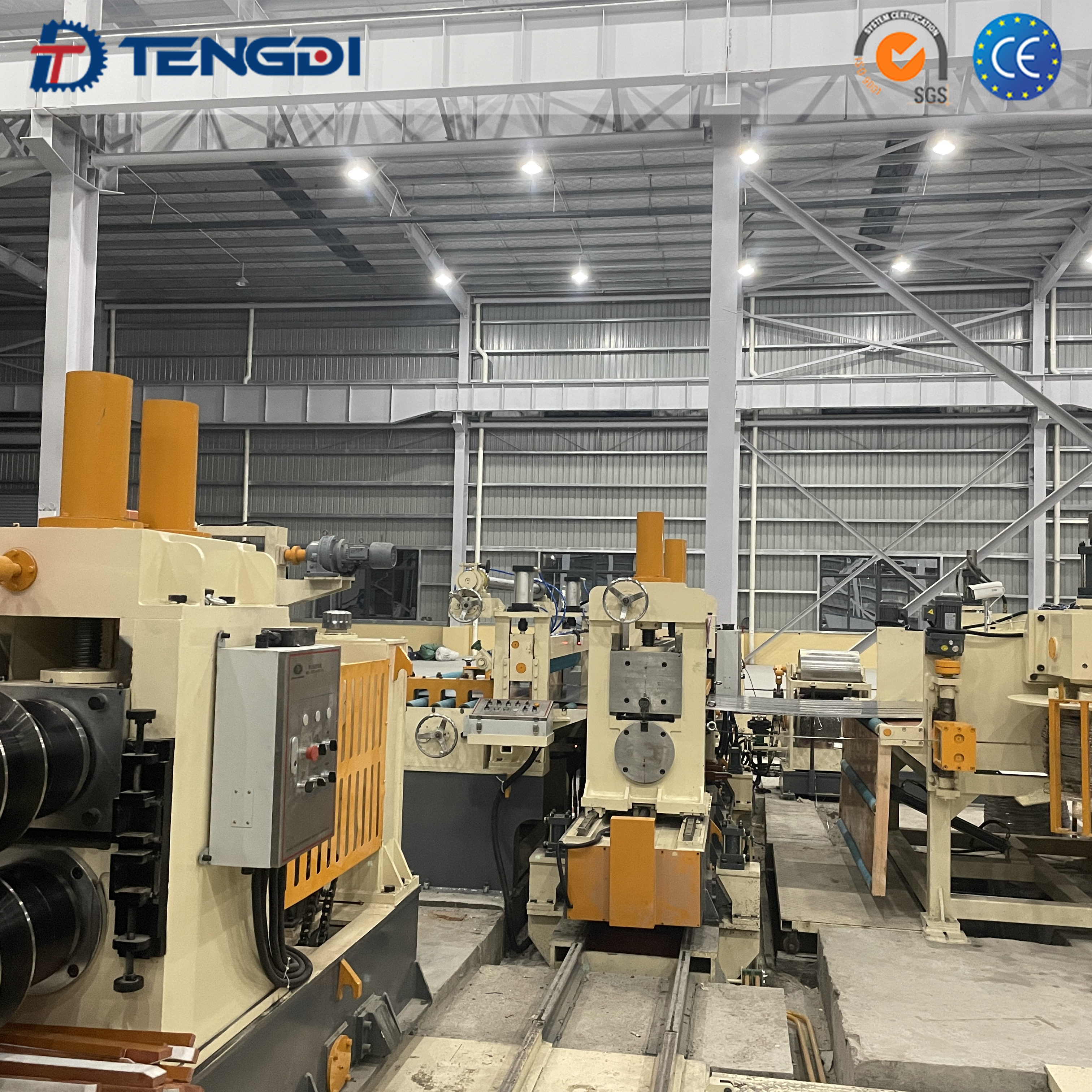 CNC Stainless Steel / Cr / Hr Silicon Steel Coil Slitting Machine / Line 3X1600 with CE Certificate 3 Year Warranty