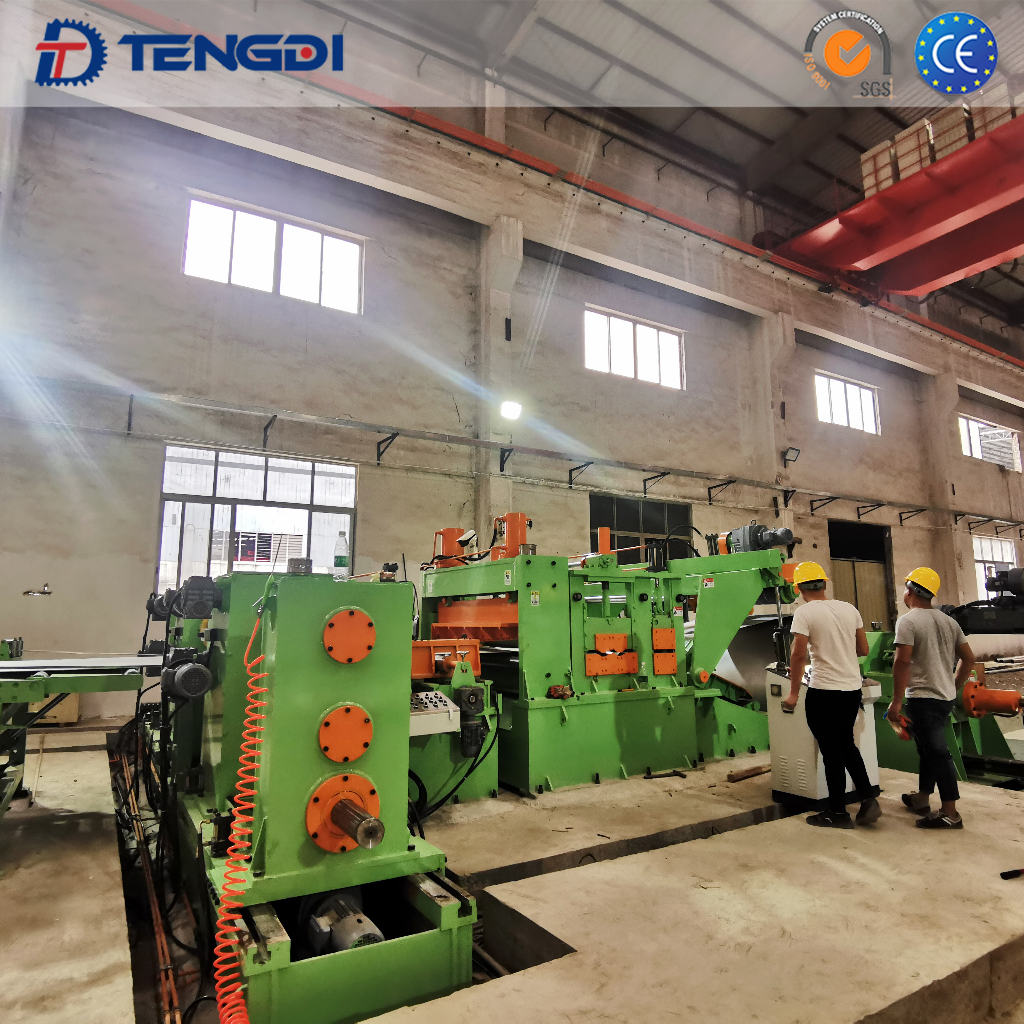 1-6*1600mm Cut to Length Line/Ctl/Steel Coil Cutting Machine