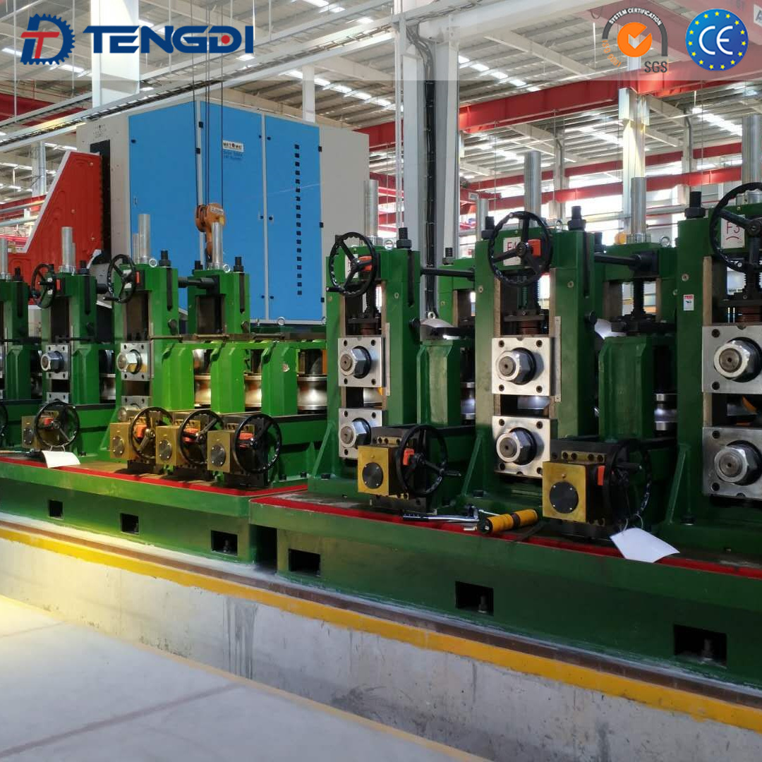 HG165 High Frequency Welding ERW Steel Tube Mill / Erw Tube Mill