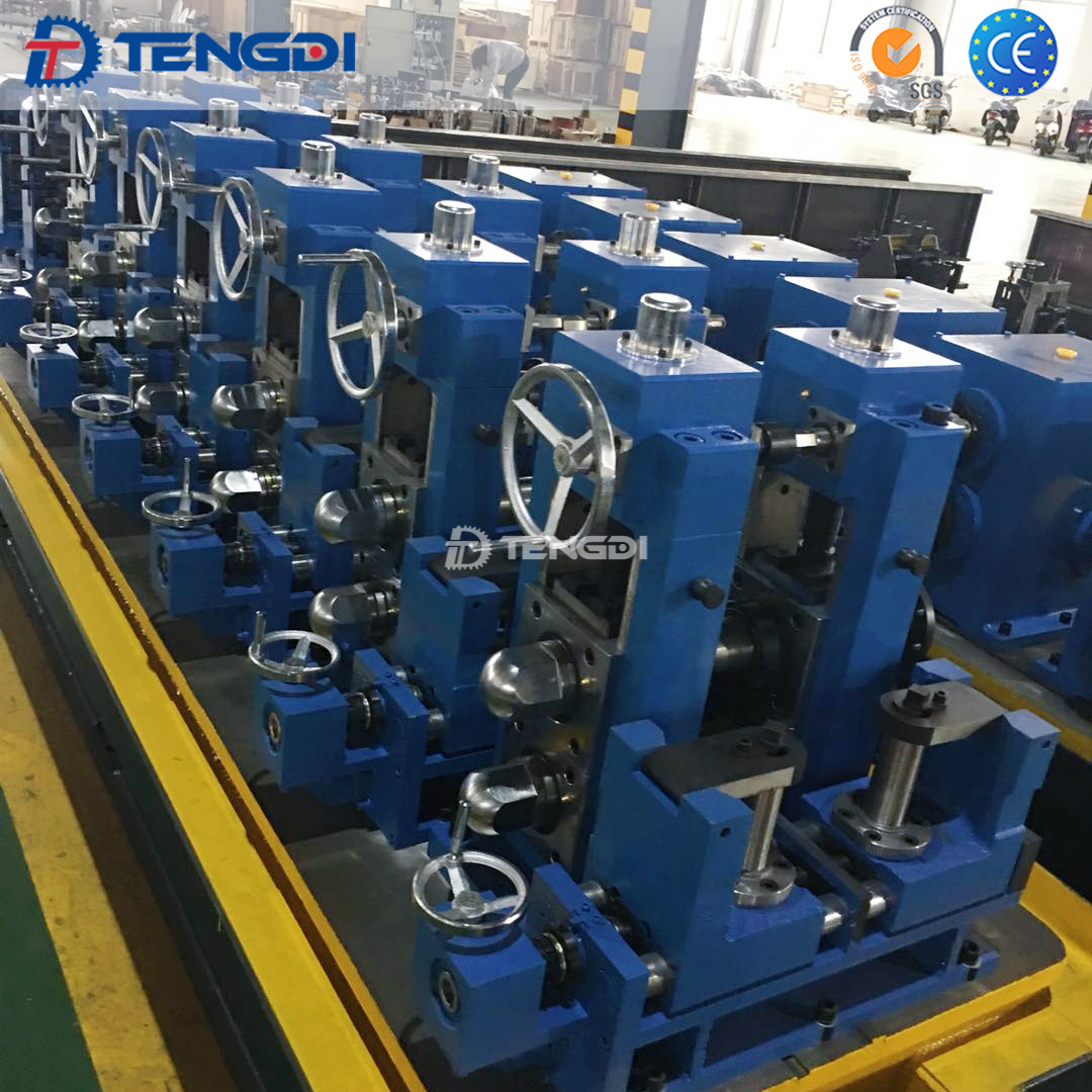 HG89 High Frequency Welding ERW Steel Tube Mill / Erw Tube Mill
