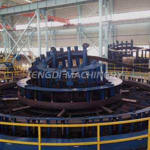 Pipe Mill Accumulator Cage Loop Type Vertical Spiral Accumulator 