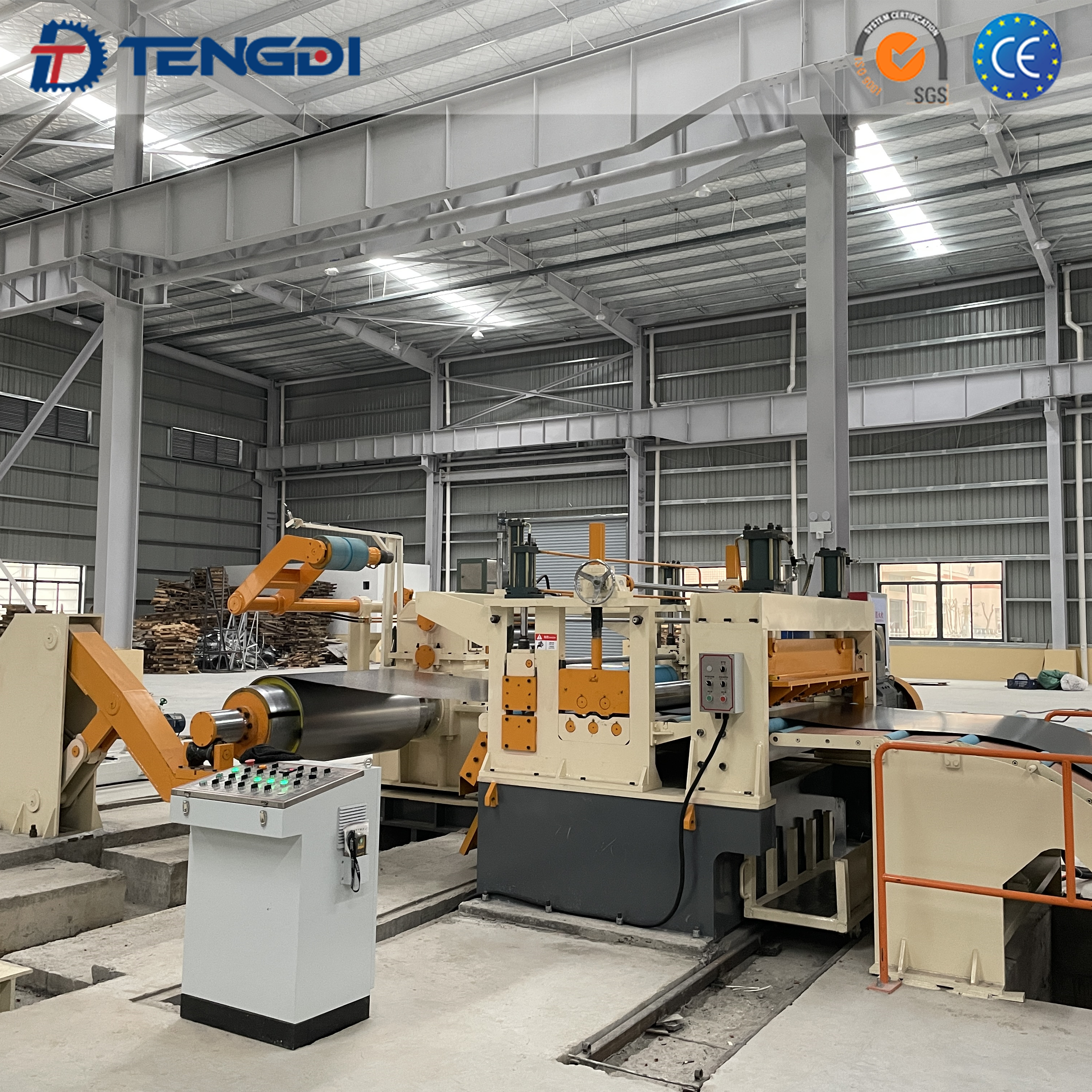 0.2-3.0*1650mm High Precision Steel Coil Slitting Line