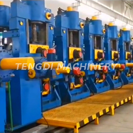 HG630 High Frequency Welding ERW Steel Tube Mill 
